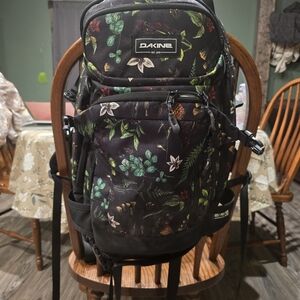 Dakine Black Floral Backpack